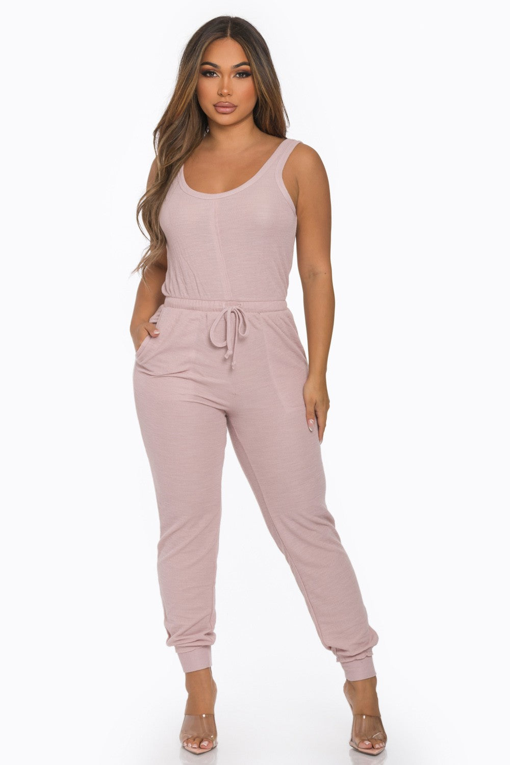 Pretty Sleeveless Jumpsuit